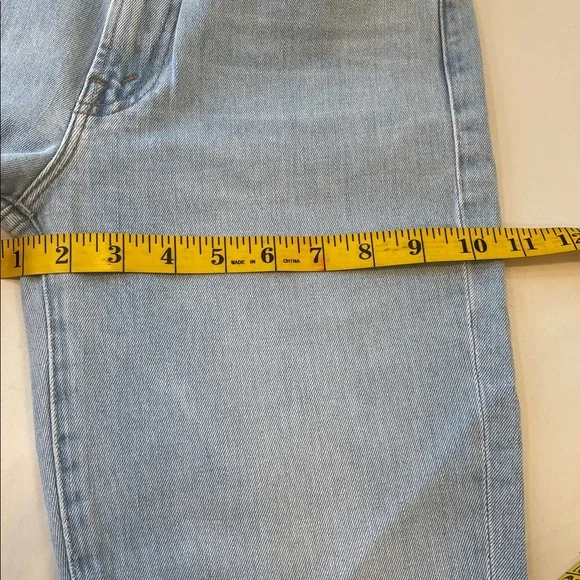 Mother The Insider Crop Step Chew Jeans Mentally Elsewhere Raw Hem Size 28 - Picture 8 of 10